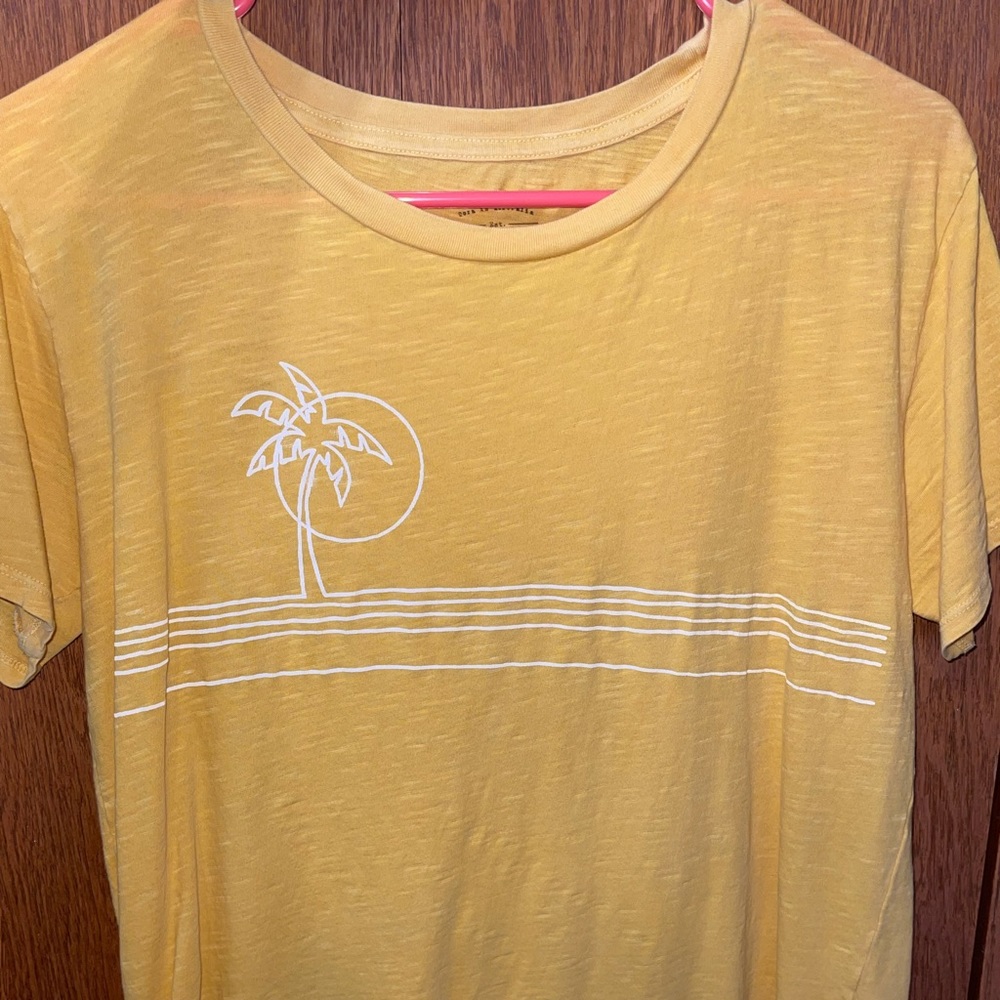 Beach Yellow Tee
